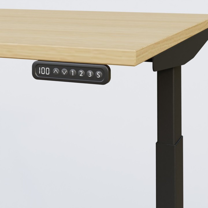 K_Pro 3 Poste solo RH 65-130 . Plateau 140*80 épaisseur 25mm.